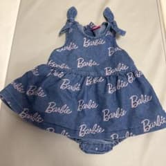 Barbie デニム ロンパース 70cmのサムネイル