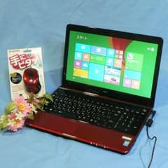 美品レッド！高速第4世代CPU！ LaVie Win8.1のサムネイル