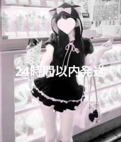 し*͛様 【miko企画】猫耳フード付き フリル半袖パーカー ブラック miko企画】猫耳フード付き フリル半袖パーカー ブラック - メルカリ