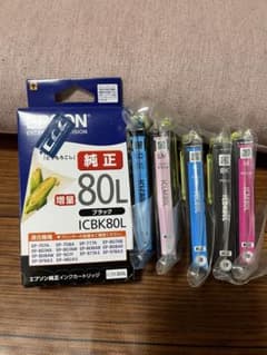 EPSON 純正インクカートリッジ 80L - メルカリ