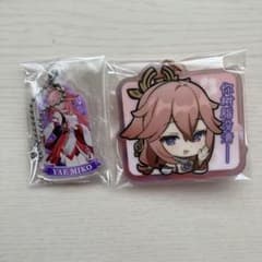 原神 八重神子 アクリルキーホルダー 2個セットのサムネイル