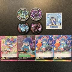 妖怪ウォッチ 妖怪メダル 妖怪とりつきカードバトル ふぶき姫 百鬼姫