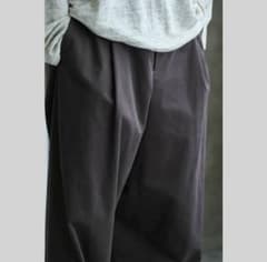 MAATEE&SONS CHINO B ヌメGABA CHARCOAL サイズ2 m31782874296_1.jpg?1775103964