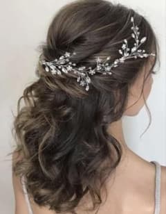 ウェディング 成人式 結婚式 ヘッドドレス アクセサリーのサムネイル
