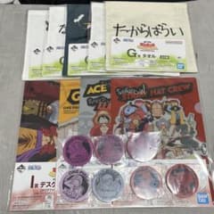 이치 반 쿠지 원피스 MONKEY.D.LUFFY 하위상 세트 G·H·I상