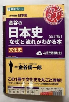金谷の日本史 文化史 新品未使用のサムネイル