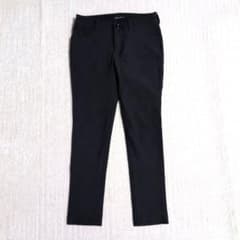 [Excellent Condition] 23区 Stretch Tapered Pants, Black, Small Size 32