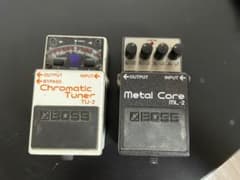 BOSS MetalCore・チューナーエフェクター　値下げしました！のサムネイル