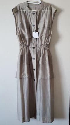 新品　タグ付き　未使用　RAW FUDGE　ロングワンピース　ジレ　シアー 新品 タグ付き 未使用 RAW FUDGE ロングワンピース ジレ シアー - メルカリ