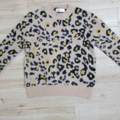 ラビット　モヘア　ニット　レオパード　ヒョウのサムネイル
