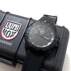美品 LUMINOX ルミノックス 3051 Blackout swiss - メルカリ