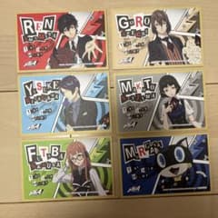 ペルソナ5 アニメーション ビジュアル色紙 コンプリートセット - メルカリ