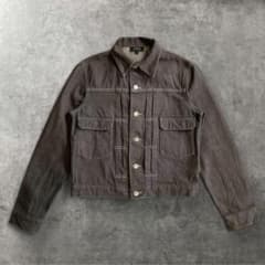 00s A.P.C. アーペーセー フランス製 アーカイブ ジップジャケット L アーカイブ 00s A.P.C. アーペーセー 2nd デニムジャケット M 黒