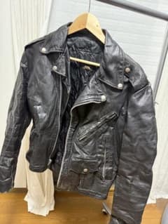 Harley Davidson ダブルライダースジャケット ブラックのサムネイル
