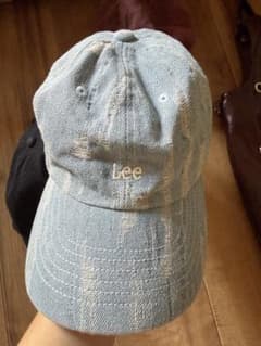 Lee デニムキャップ ロゴ刺繍 ライトブルー 帽子のサムネイル