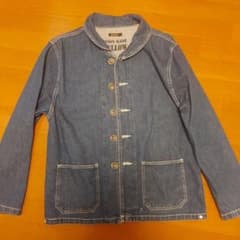 VINTAGE EL デニム カバーオール ジャケット XLのサムネイル
