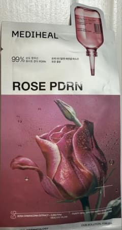 MEDIHEAL ROSE PDRN シートマスク プランエスクリニック MEDIHEAL ROSE