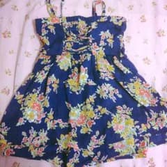 花柄 ワンピ風のサムネイル