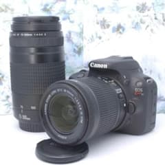 スマホ転送可‼️Canon Kiss X7 デジタル一眼レフWレンズキット - メルカリ
