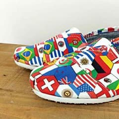 styles トムス ワールズ フラッグス 国旗柄 スリッポンのサムネイル