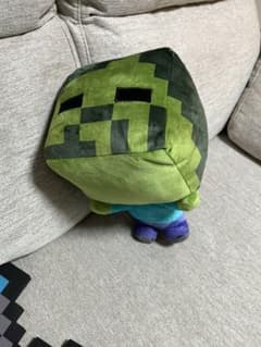 マインクラフト　ビッグフェイス　ぬいぐるみ　ゾンビのサムネイル