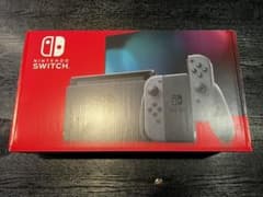 ■極美品　Nintendo Switch  欠品無し　グレー　中古のサムネイル