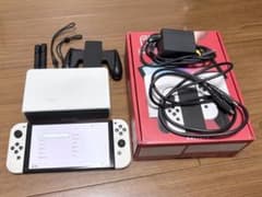 Nintendo Switch 有機ELモデル ホワイト 本体（本文必読）のサムネイル