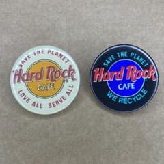 Hard Rock Cafe 缶バッジ 2個セットのサムネイル
