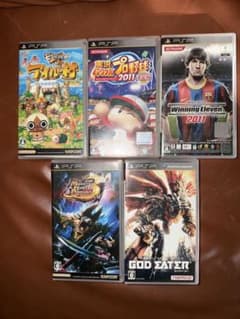 PSP 게임 세트 몬한 일기 등