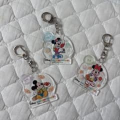 Disney DREAM TRAVEL 아크릴 키홀더 3종 세트