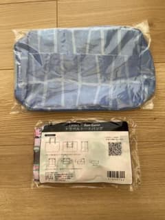 【新品】ORBISトラベルトートバッグ✖️ブルートラベルポーチのサムネイル