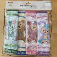 東京ディズニーシー　ダッフィーアンドフレンズ　タオルハンカチのサムネイル