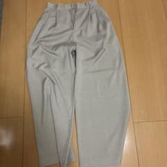 レディース ワイドパンツ グレーのサムネイル