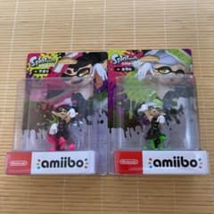 スプラトゥーン　アミーボ   アオリ　ホタルのサムネイル