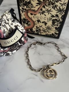 GUCCI シルバーブレスレット/メンズ/レディースのサムネイル