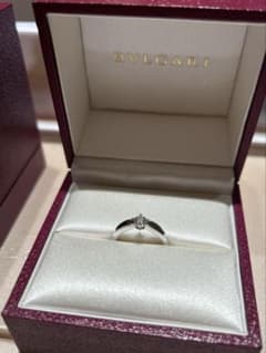 BVLGARI ダイヤモンド ホワイトゴールドリング 9号 - メルカリ