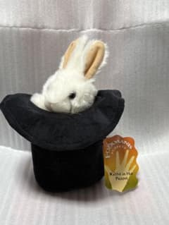 Folkmanis Rabbit in Hat 퍼펫 봉제인형 토끼
