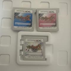 【3点セット】3DS 妖怪ウォッチ3 スキヤキ スシ テンプラのサムネイル
