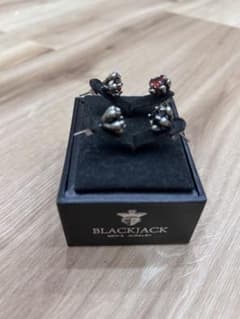 BLACKJACK ピアス 4個セットのサムネイル