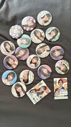 乃木坂46 缶バッジ 19点セットのサムネイル