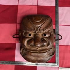 木彫り お面 伝統工芸品のサムネイル