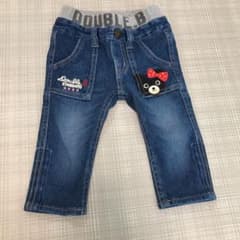 ちょこ様専用　ミキハウス ダブルビー デニムパンツのサムネイル