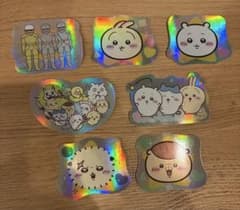 ちいかわ キャラカットステッカー ときめきレインボー 7枚セットのサムネイル