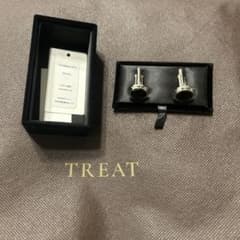 THE TREAT DRESSING カフスボタン ブラックのサムネイル