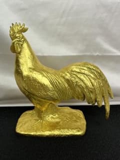 御神鶏　本金箔仕上ブロンズ像　富永直樹作 357 m31861326020_1.jpg?1722682679