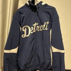 Detroit tigers Majestic ジャケット XL ネイビーのサムネイル