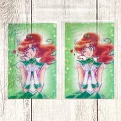 세일러 문 클리어 카드 쥬피터 KISS 미소
