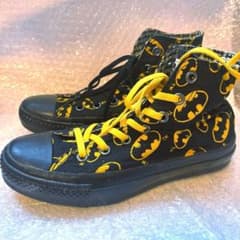 美品　converse × バットマン　コンバース　ハイカット　23cm