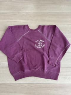 50s ビンテージ スウェット US NAVY ミリタリー kids 当時物のサムネイル