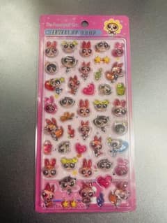 硬いシール　カラフル